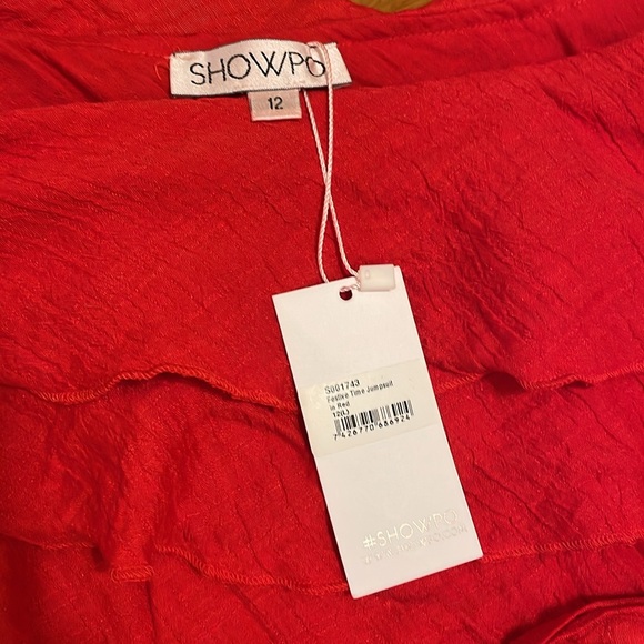 Showpo red romper nwt - Picture 5 of 5